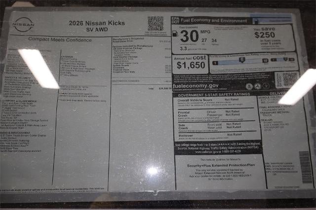 2026 Nissan Kicks SV