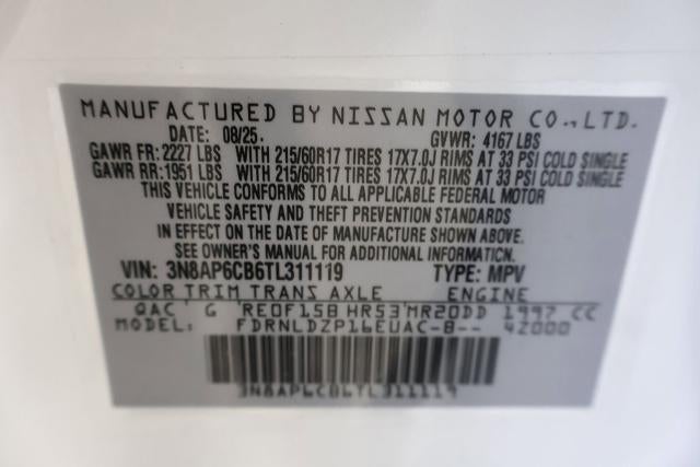 2026 Nissan Kicks SV