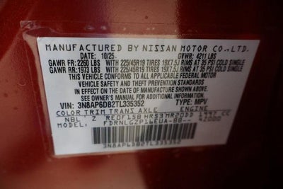 2026 Nissan Kicks SR