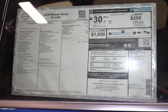 2026 Nissan Kicks SR