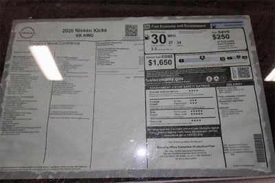 2026 Nissan Kicks SR