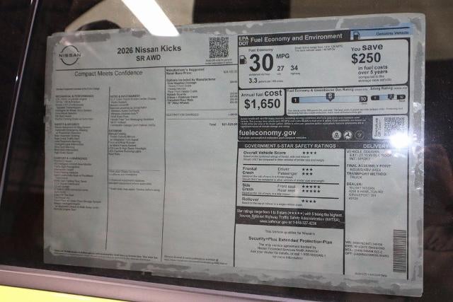 2026 Nissan Kicks SR