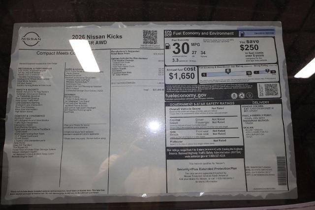 2026 Nissan Kicks SR