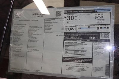 2026 Nissan Kicks SR