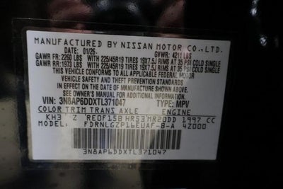 2026 Nissan Kicks SR