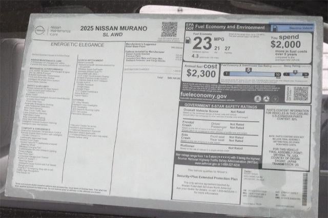 2025 Nissan Murano SL