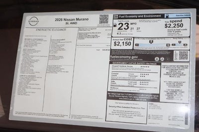 2026 Nissan Murano SL
