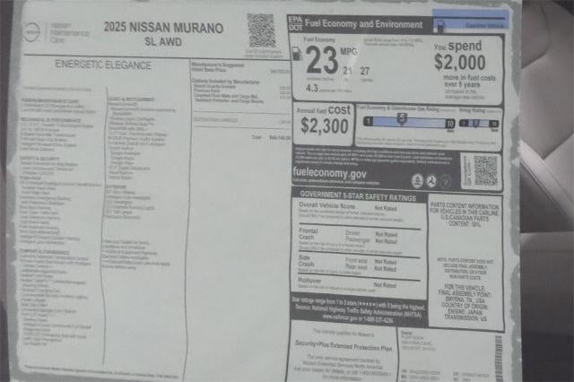 2025 Nissan Murano SL