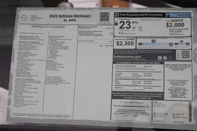2025 Nissan Murano SL