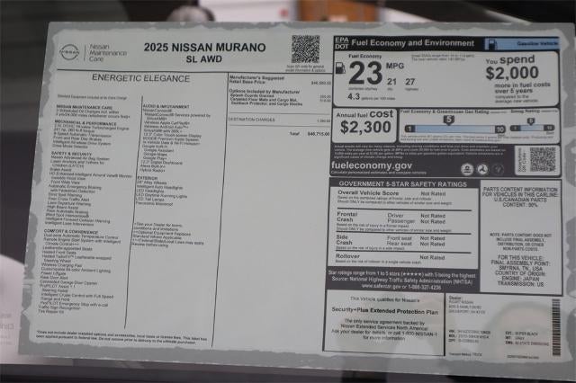 2025 Nissan Murano SL