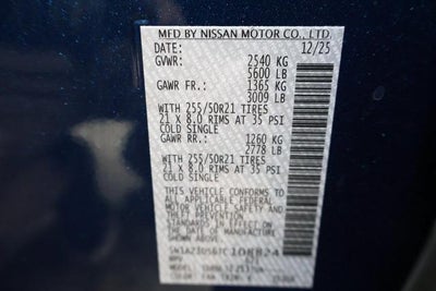 2026 Nissan Murano Platinum