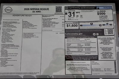 2026 Nissan Rogue SV