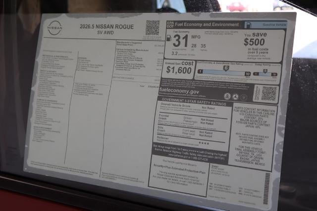 2026 Nissan Rogue SV