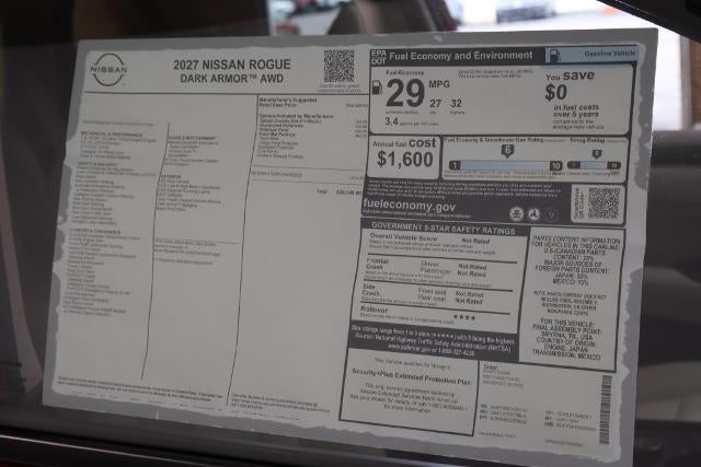 2027 Nissan Rogue Dark Armor™ Intelligent AWD [[2027_ROGUE_1323]]