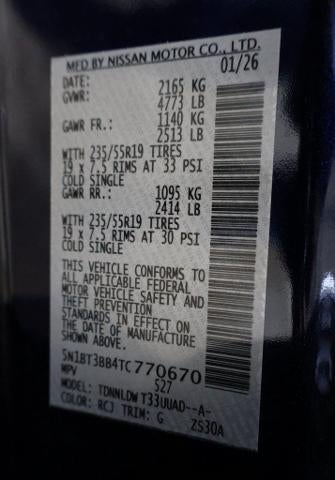 2026 Nissan Rogue Dark Armor