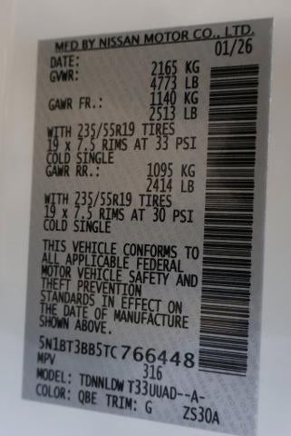 2026 Nissan Rogue Dark Armor