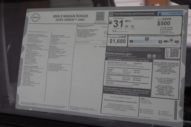 2026 Nissan Rogue Dark Armor