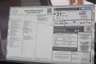 2026 Nissan Rogue Dark Armor