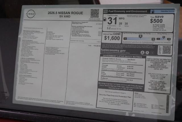 2026 Nissan Rogue SV