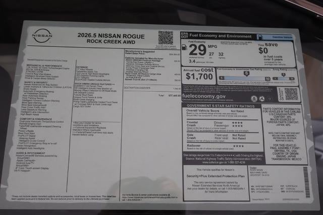 2026 Nissan Rogue Rock Creek