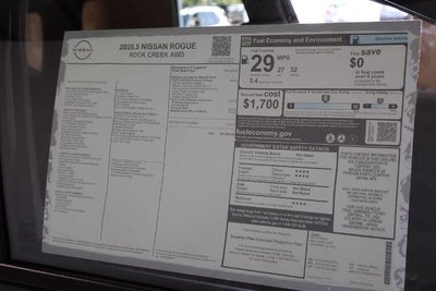 2026 Nissan Rogue Rock Creek