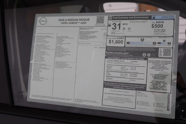 2026 Nissan Rogue Dark Armor