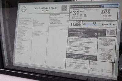 2026 Nissan Rogue SV
