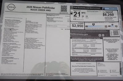 2026 Nissan Pathfinder Rock Creek