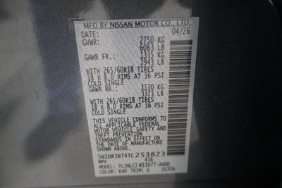 2026 Nissan Pathfinder Rock Creek