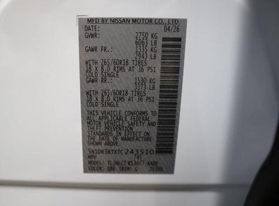 2026 Nissan Pathfinder Rock Creek