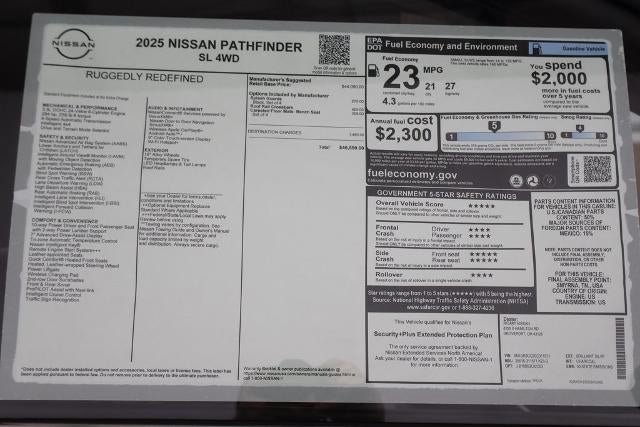 2025 Nissan Pathfinder SL