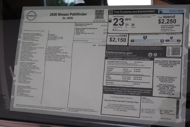 2026 Nissan Pathfinder SL