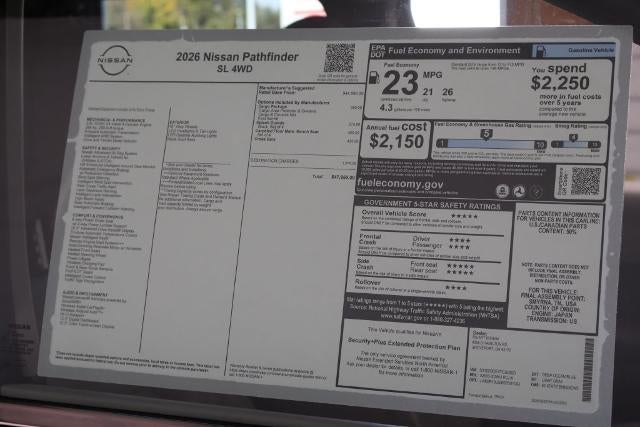 2026 Nissan Pathfinder SL