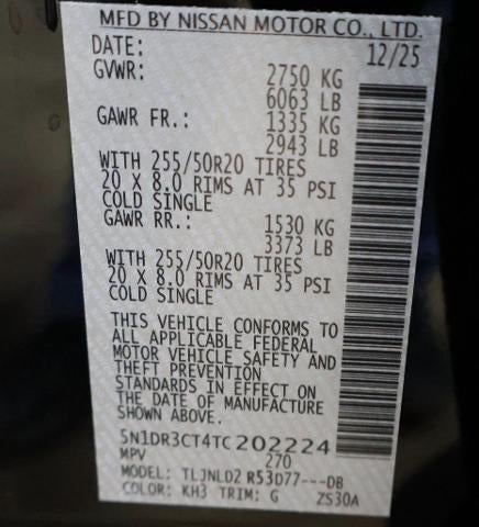 2026 Nissan Pathfinder SL