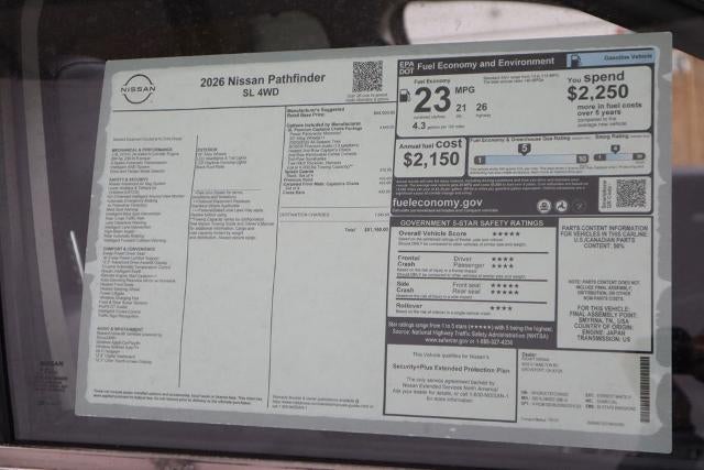 2026 Nissan Pathfinder SL