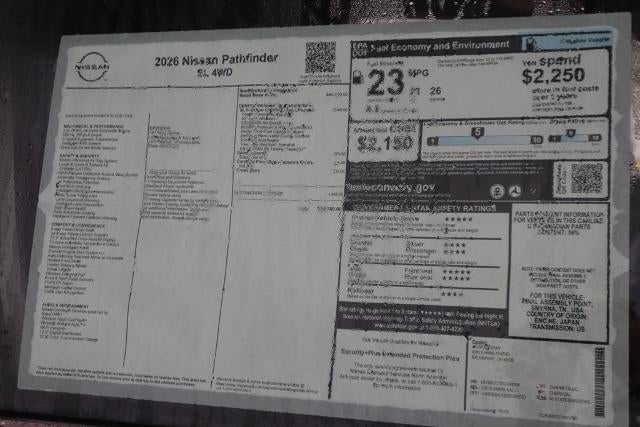 2026 Nissan Pathfinder SL
