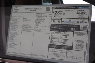 2026 Nissan Pathfinder SL