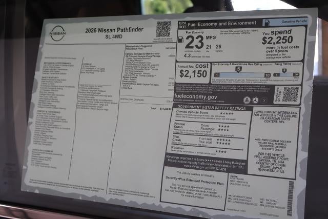 2026 Nissan Pathfinder SL