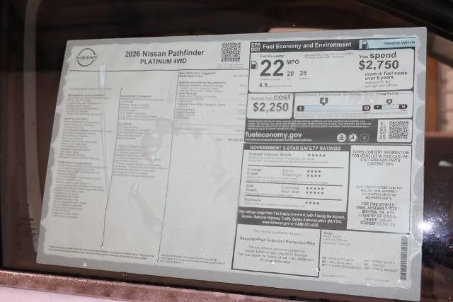 2026 Nissan Pathfinder Platinum
