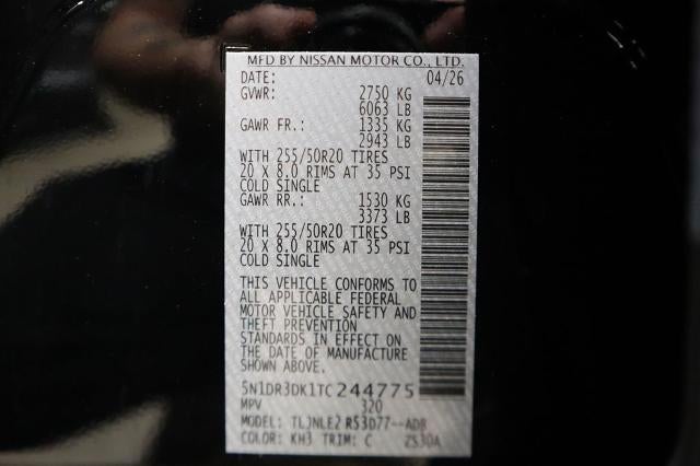 2026 Nissan Pathfinder Platinum