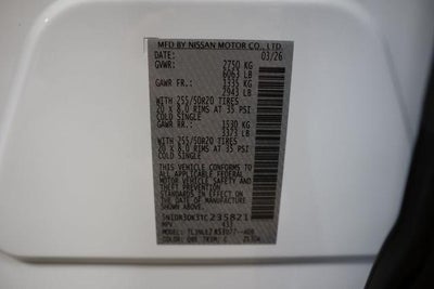 2026 Nissan Pathfinder Platinum