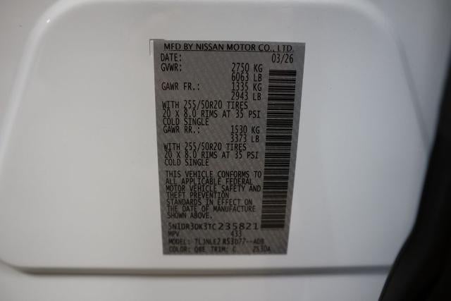 2026 Nissan Pathfinder Platinum