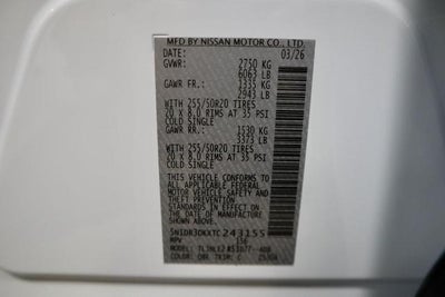 2026 Nissan Pathfinder Platinum