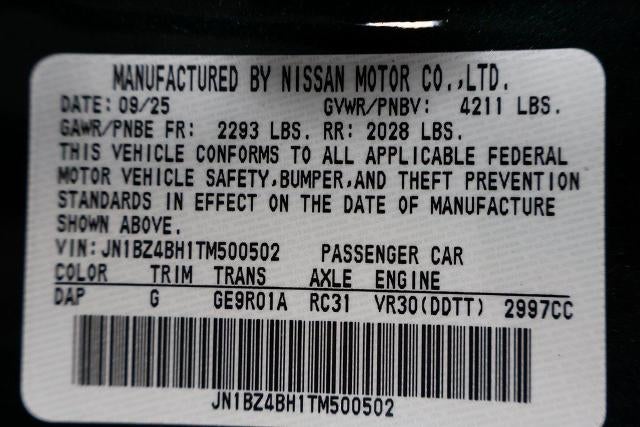 2026 Nissan Z Heritage Performance