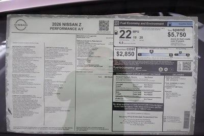 2026 Nissan Z Heritage Performance