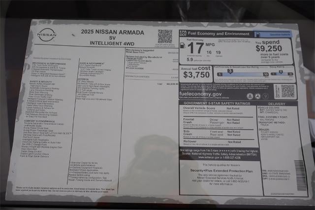 2025 Nissan Armada SV