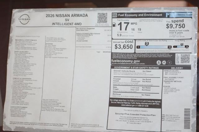 2026 Nissan Armada SV