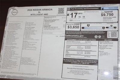 2026 Nissan Armada SL