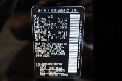 2026 Nissan Armada SL
