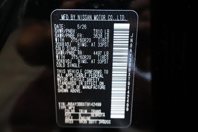 2026 Nissan Armada SL